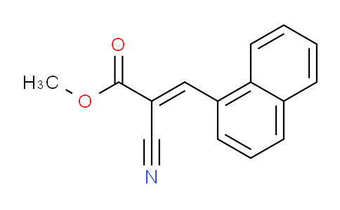 CAS No. 115324-57-7, Methyl 2-cyano-3-(naphthalen-1-yl)acrylate