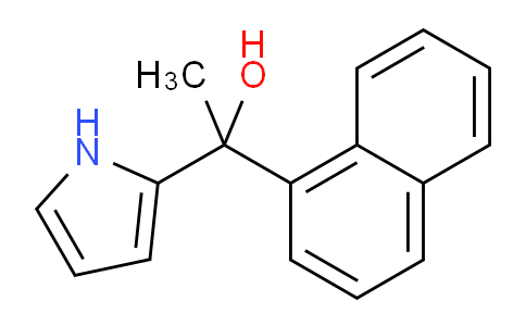 CAS No. 944697-79-4, 1-(Naphthalen-1-yl)-1-(1H-pyrrol-2-yl)ethanol