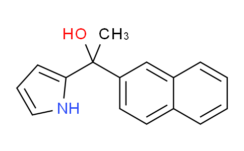 CAS No. 944518-50-7, 1-(Naphthalen-2-yl)-1-(1H-pyrrol-2-yl)ethanol