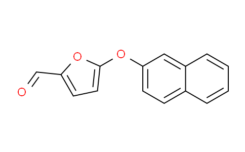 CAS No. 1082195-63-8, 5-(Naphthalen-2-yloxy)furan-2-carbaldehyde