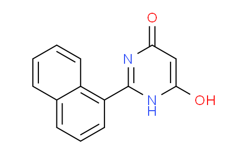 CAS No. 89508-88-3, 6-Hydroxy-2-(naphthalen-1-yl)pyrimidin-4(1H)-one