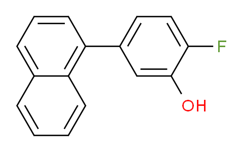 CAS No. 1261936-36-0, 2-Fluoro-5-(naphthalen-1-yl)phenol