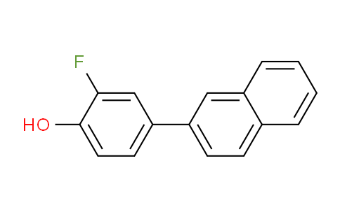 CAS No. 550997-73-4, 2-Fluoro-4-(naphthalen-2-yl)phenol