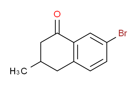 CAS No. 1135872-16-0, 7-Bromo-3-methyl-3,4-dihydronaphthalen-1(2H)-one