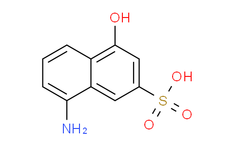 CAS No. 489-78-1, 8-Amino-4-hydroxynaphthalene-2-sulfonic acid