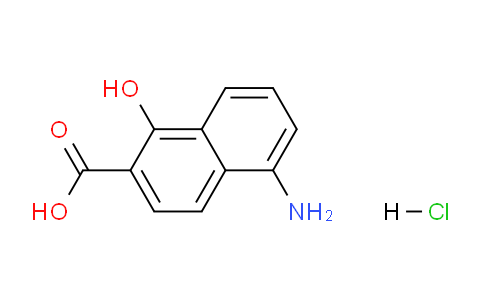 CAS No. 63991-89-9, 5-Amino-1-hydroxy-2-naphthoic acid hydrochloride