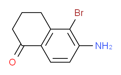 CAS No. 884541-34-8, 6-Amino-5-bromo-3,4-dihydronaphthalen-1(2H)-one