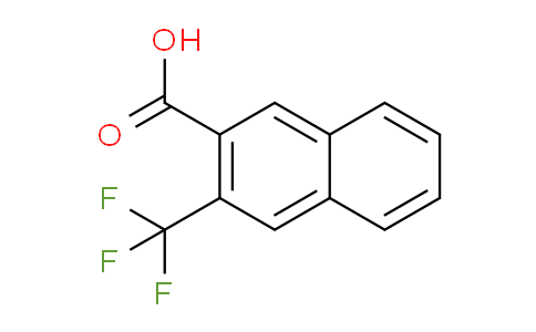 CAS No. 50318-07-5, 2-(Trifluoromethyl)naphthalene-3-carboxylic acid