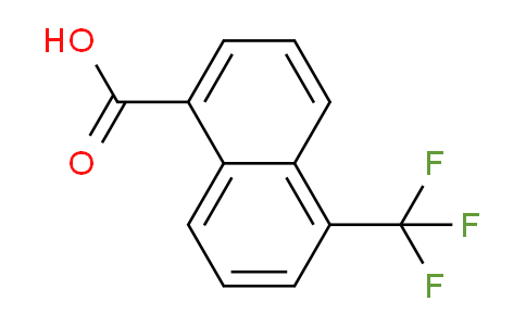 CAS No. 84532-78-5, 1-(Trifluoromethyl)naphthalene-5-carboxylic acid