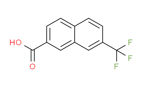CAS No. 853017-68-2, 7-(Trifluoromethyl)-2-naphthoic acid