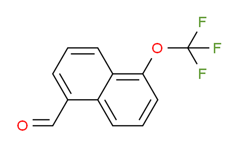 CAS No. 1261768-27-7, 1-(Trifluoromethoxy)naphthalene-5-carboxaldehyde