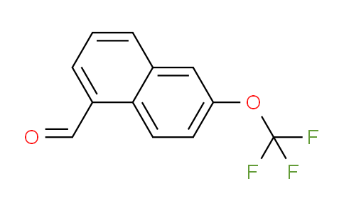CAS No. 1261633-43-5, 6-(Trifluoromethoxy)-1-naphthaldehyde