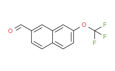 CAS No. 1261561-02-7, 7-(Trifluoromethoxy)-2-naphthaldehyde