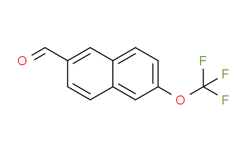 CAS No. 1261631-64-4, 2-(Trifluoromethoxy)naphthalene-6-carboxaldehyde