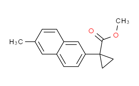 CAS No. 61508-73-4, Methyl 1-(6-methylnaphthalen-2-yl)cyclopropanecarboxylate