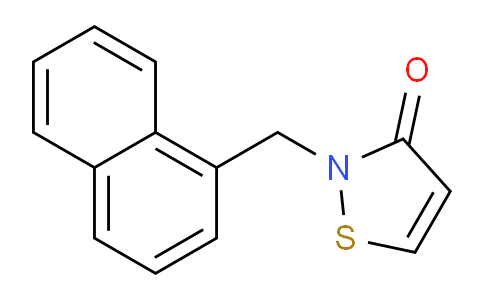 CAS No. 918107-52-5, 2-(Naphthalen-1-ylmethyl)isothiazol-3(2H)-one