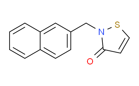 CAS No. 918107-63-8, 2-(Naphthalen-2-ylmethyl)isothiazol-3(2H)-one