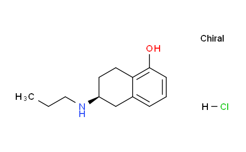 CAS No. 1231158-77-2, (S)-6-(Propylamino)-5,6,7,8-tetrahydronaphthalen-1-ol hydrochloride