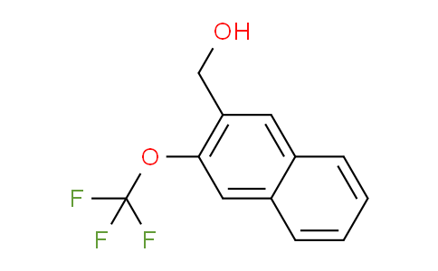 CAS No. 1261631-68-8, 2-(Trifluoromethoxy)naphthalene-3-methanol