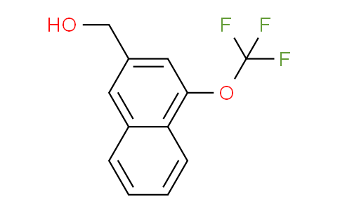 CAS No. 1261628-46-9, 1-(Trifluoromethoxy)naphthalene-3-methanol