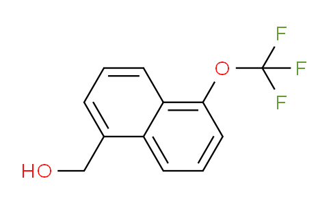 CAS No. 1261732-92-6, 1-(Trifluoromethoxy)naphthalene-5-methanol