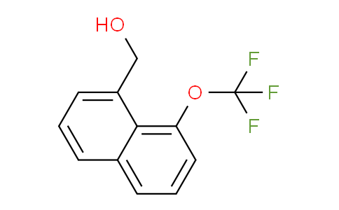 CAS No. 1261534-64-8, 1-(Trifluoromethoxy)naphthalene-8-methanol