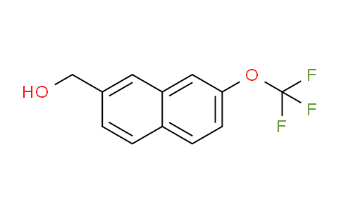 CAS No. 1261493-01-9, 2-(Trifluoromethoxy)naphthalene-7-methanol