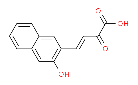 CAS No. 503064-58-2, (E)-4-(3-Hydroxynaphthalen-2-yl)-2-oxobut-3-enoic acid