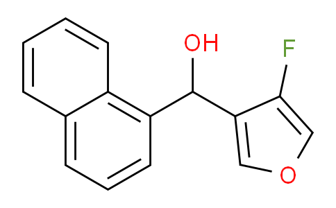 CAS No. 1409354-21-7, (4-Fluorofuran-3-yl)(naphthalen-1-yl)methanol