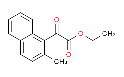 CAS No. 951888-72-5, Ethyl 2-(2-methylnaphthalen-1-yl)-2-oxoacetate