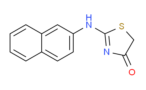 CAS No. 91822-63-8, 2-(Naphthalen-2-ylamino)thiazol-4(5H)-one