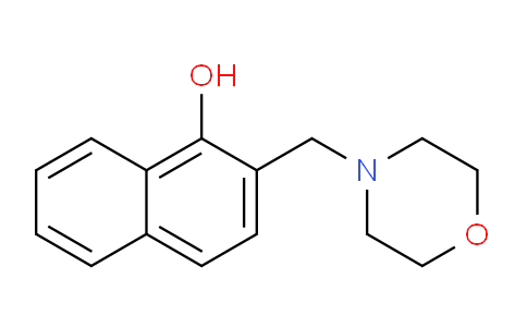 CAS No. 14074-21-6, 2-(Morpholinomethyl)naphthalen-1-ol
