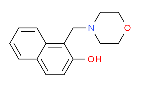CAS No. 27438-39-7, 1-(Morpholinomethyl)naphthalen-2-ol