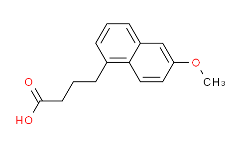 CAS No. 31184-48-2, 4-(6-Methoxynaphthalen-1-yl)butanoic acid