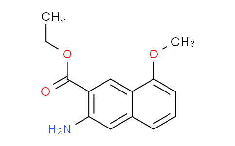CAS No. 919994-95-9, Ethyl 3-amino-8-methoxy-2-naphthoate