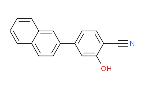 CAS No. 1261964-01-5, 2-Hydroxy-4-(naphthalen-2-yl)benzonitrile