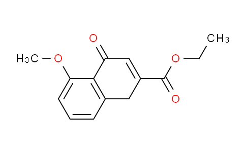 CAS No. 5527-76-4, Ethyl 5-methoxy-4-oxo-1,4-dihydronaphthalene-2-carboxylate