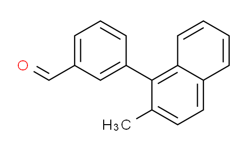 CAS No. 691905-24-5, 3-(2-Methylnaphthalen-1-yl)benzaldehyde