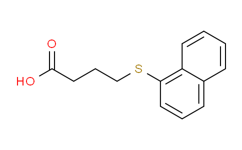 CAS No. 10442-75-8, 4-(Naphthalen-1-ylthio)butanoic acid