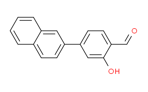 CAS No. 1261892-15-2, 2-Hydroxy-4-(naphthalen-2-yl)benzaldehyde