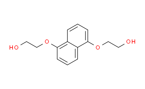 CAS No. 14031-45-9, 2,2'-(Naphthalene-1,5-diylbis(oxy))diethanol