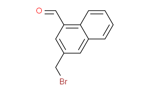 CAS No. 1261687-88-0, 2-(Bromomethyl)naphthalene-4-carboxaldehyde