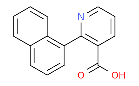 CAS No. 1125445-20-6, 2-(Naphthalen-1-yl)nicotinic acid