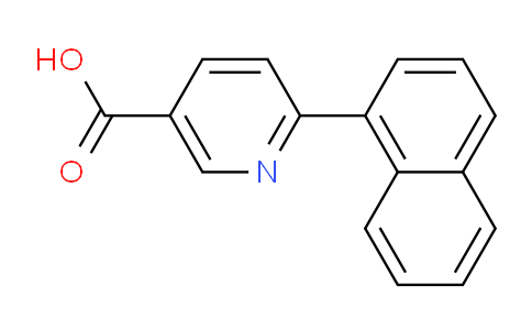 CAS No. 1261927-31-4, 6-(Naphthalen-1-yl)nicotinic acid
