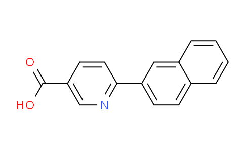 CAS No. 733776-42-6, 6-(Naphthalen-2-yl)nicotinic acid