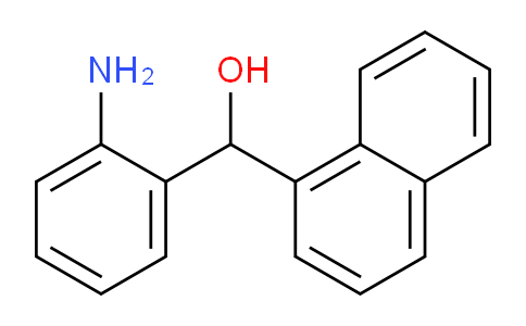 CAS No. 1447948-18-6, (2-Aminophenyl)(naphthalen-1-yl)methanol