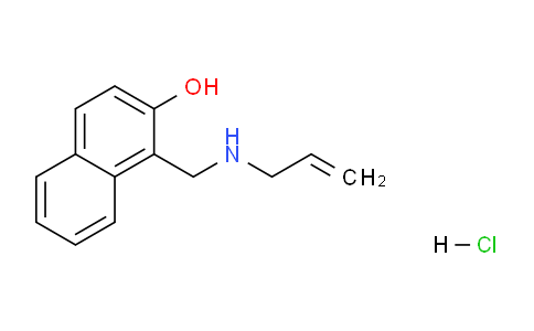 CAS No. 1240567-51-4, 1-((Allylamino)methyl)naphthalen-2-ol hydrochloride