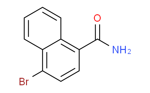 CAS No. 112750-58-0, 4-Bromonaphthalene-1-carboxamide