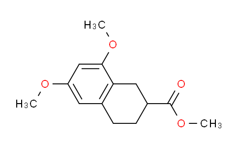 CAS No. 1586815-05-5, Methyl 6,8-dimethoxy-1,2,3,4-tetrahydronaphthalene-2-carboxylate