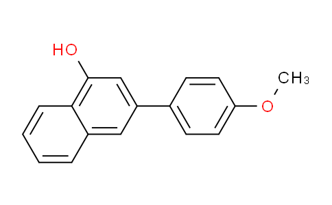 CAS No. 30069-70-6, 3-(4-Methoxyphenyl)naphthalen-1-ol